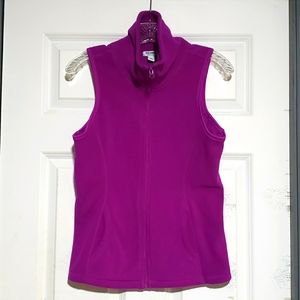 Old Navy Fuchsia fleece vest - Womens XS